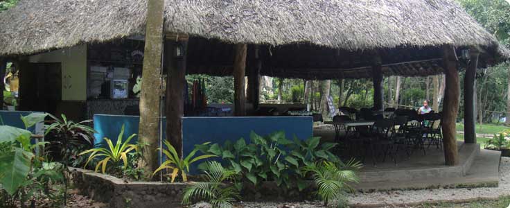 Outdoor restaurant and bar.