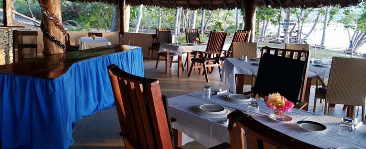 Restaurant area.