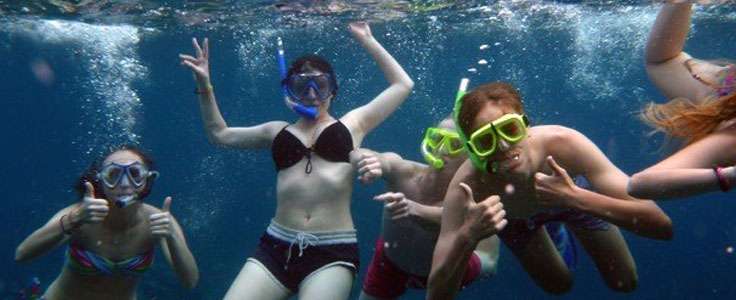 Party under the sea.