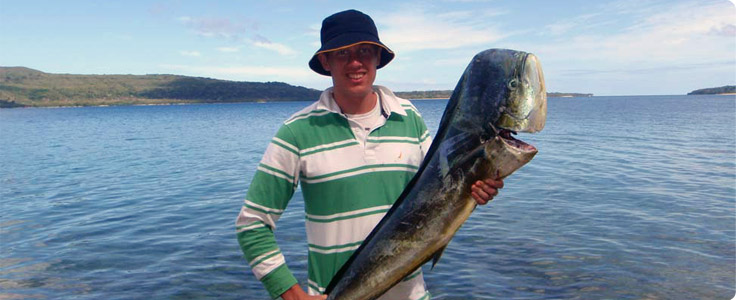 Game fishing.